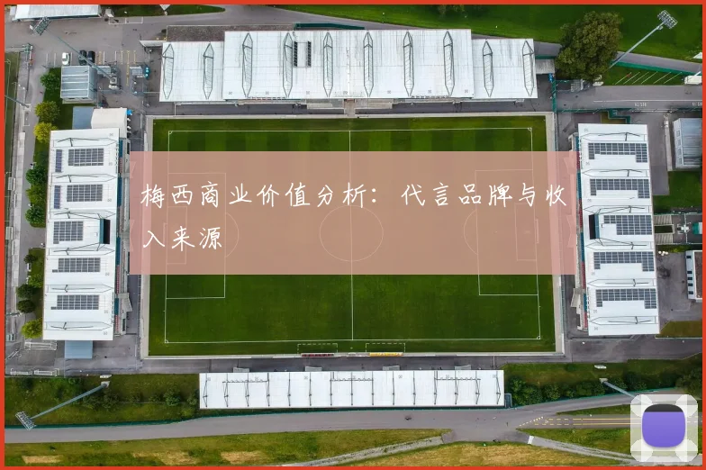 梅西商业价值分析:代言品牌与收入来源